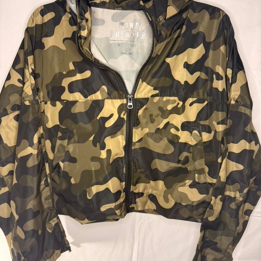 Unbranded Women's Khaki and Green Jacket